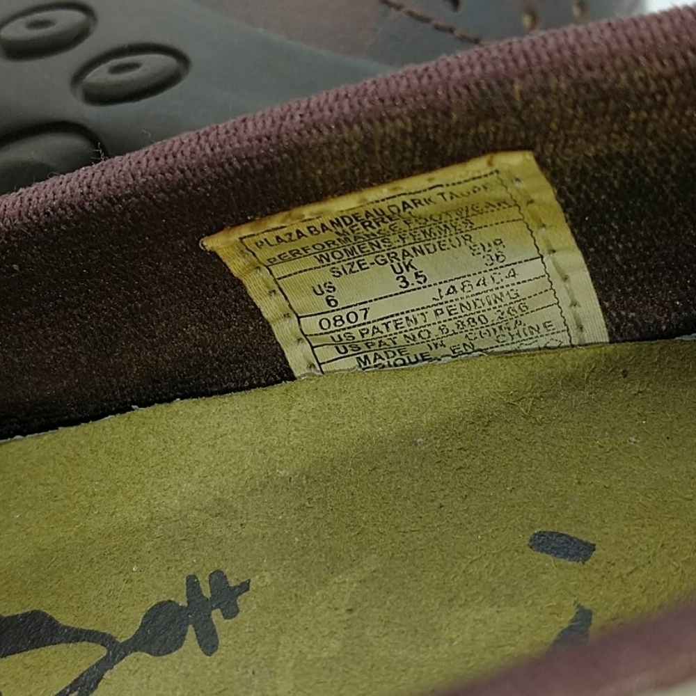 Merrell Plaza "Bandeau" Suede Mary Jane Hiking Shoes - Picture 15 of 16